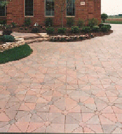 interlocking brick and flat work