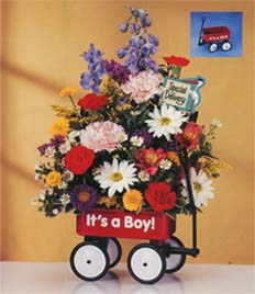 Baby's First Wagon Bouquet