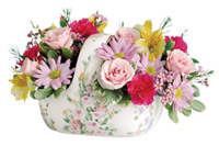 Floral Basket Bouquet